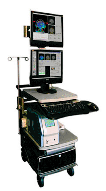 Image: The Visualase system workstation (Photo courtesy of Visualase). Image: The Visualase system workstation (Photo courtesy of Visualase).